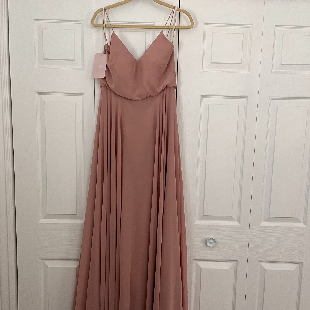 Jenny Yoo Inesse Bridesmaid Dress Nwt Dusty Rose